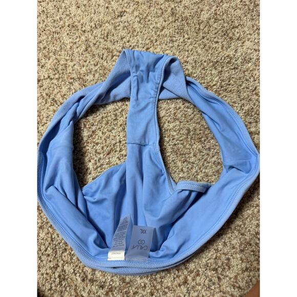 CALIA by Carrie Underwood women's swim bikini bottoms, size XXL, Light Blue - Picture 5 of 7